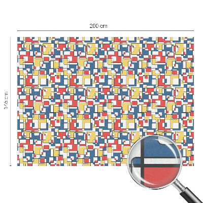 Fensterfolie Sichtschutz Geometrische Formen
