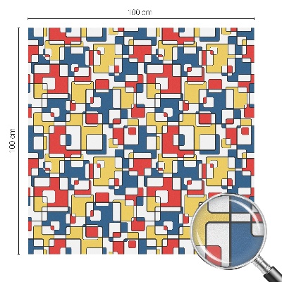 Fensterfolie Sichtschutz Geometrische Formen