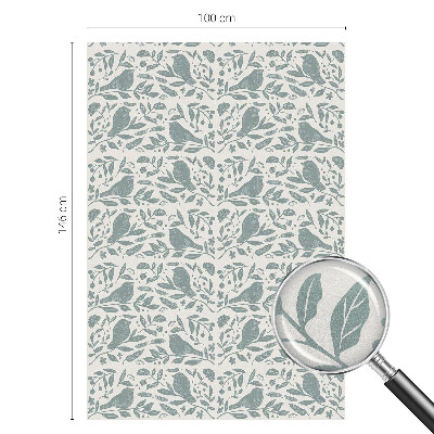 Folie für Fenster blickdicht Vogelmotiv