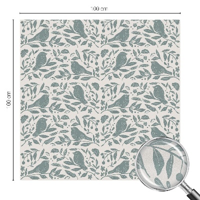 Folie für Fenster blickdicht Vogelmotiv