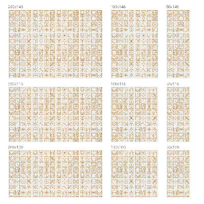 Sichtschutzfolie Fenster Buntglasoptik Geometrische Liebe