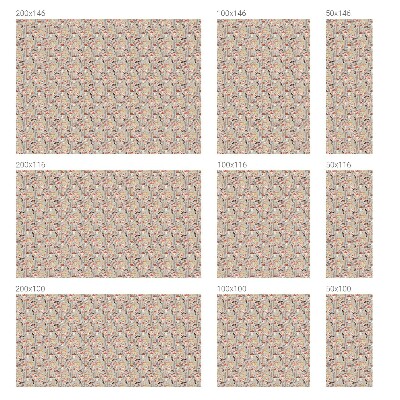 Sichtschutz Klebefolie Buntglasoptik Waldmuster