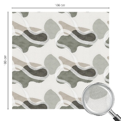 Folie für Fenster blickdicht Organisches Muster