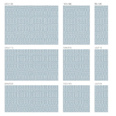 Folie für Fenster blickdicht Japanische Wellen