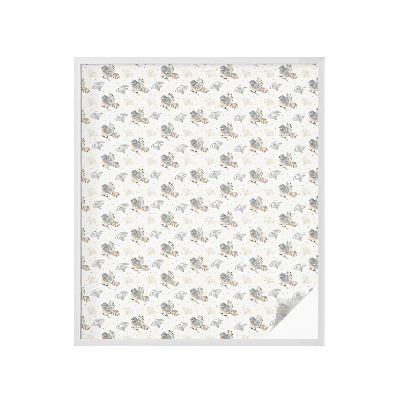 Sichtschutz Klebefolie Buntglasoptik Vogelmuster