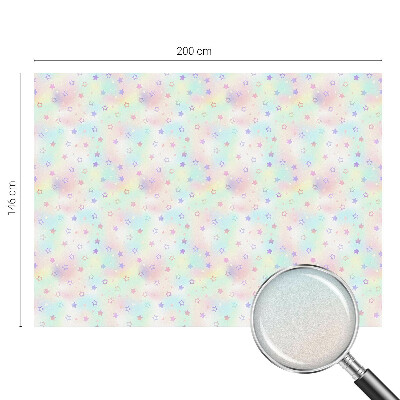 Klebefolie Fenster Sichtschutz Regenbogenmuster