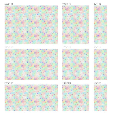 Klebefolie Fenster Sichtschutz Regenbogenmuster