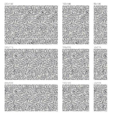 Fensterfolie Sichtschutz Blatt fällt