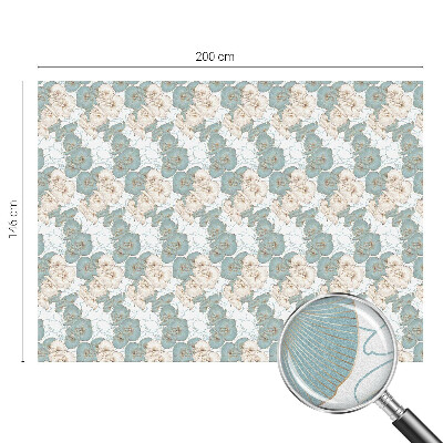 Klebefolie Fenster Sichtschutz Zarte Blüten