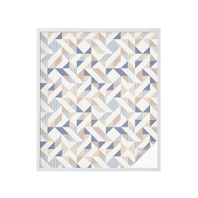 Sichtschutz Klebefolie Buntglasoptik Geometrische Muster