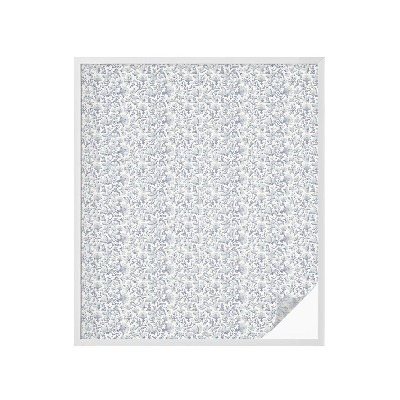 Fensterfolie Sichtschutz Blumenmuster