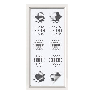 Klebefolie Fenster Sichtschutz Gepunktete Kreise