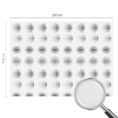 Klebefolie Fenster Sichtschutz Gepunktete Kreise