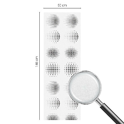 Klebefolie Fenster Sichtschutz Gepunktete Kreise