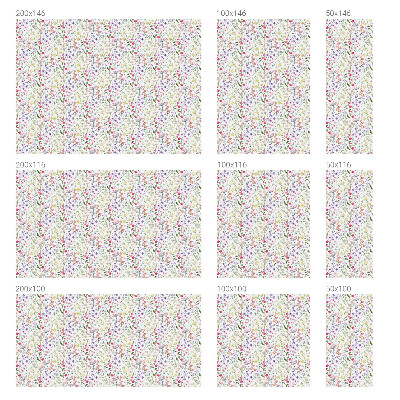 Sichtschutzfolie Fenster Buntglasoptik Blumenwiese