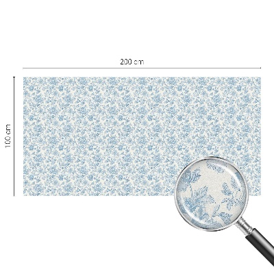 Fensterfolie Sichtschutz Blumenmuster