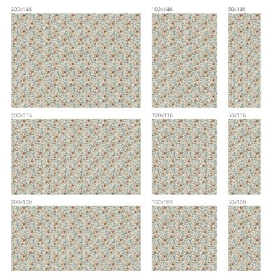 Folie für Fenster blickdicht Blumenmuster