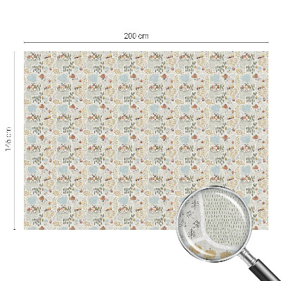 Fensterfolie Sichtschutz Ein idyllisches Dorf