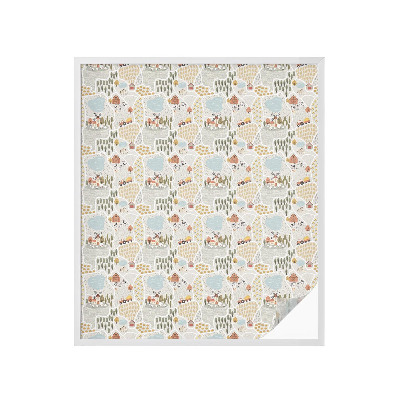 Fensterfolie Sichtschutz Ein idyllisches Dorf