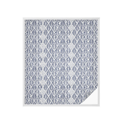 Fensterfolie Sichtschutz Gemusterte Blätter