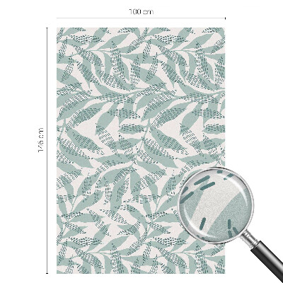 Klebefolie Fenster Sichtschutz Grüne Blätter