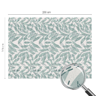 Klebefolie Fenster Sichtschutz Grüne Blätter