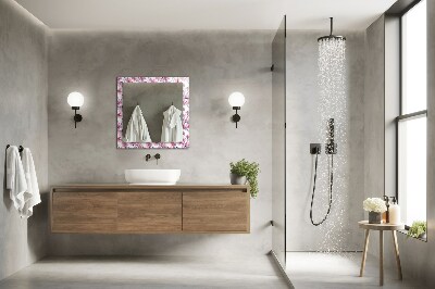 Bedruckter spiegel Bedruckter spiegel Blumen Aquarellmuster
