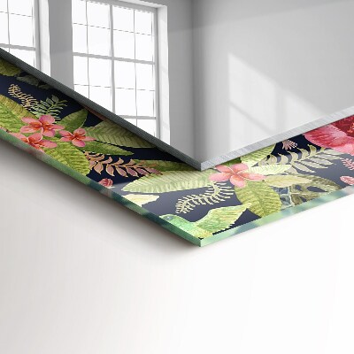 Dekorative spiegel Dekorative spiegel Blumen und Vögel