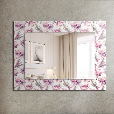 Spiegel ornamente Spiegel ornamente Lila florale Muster