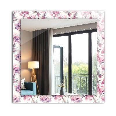 Spiegel ornamente Spiegel ornamente Lila florale Muster