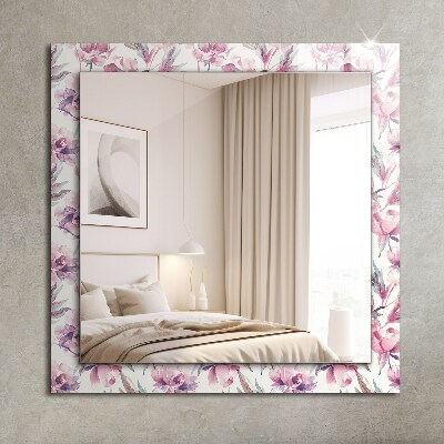 Spiegel ornamente Spiegel ornamente Lila florale Muster