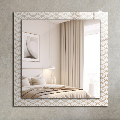 Spiegel mit ornamenten Spiegel mit ornamenten Geometrisches Muster Blume
