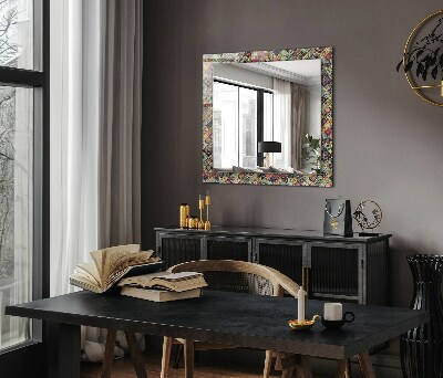 Spiegel mit motivdruck Spiegel mit motivdruck Bunte Patchwork-Muster