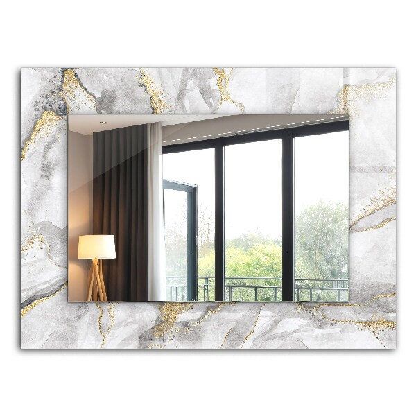Bedruckter spiegel Bedruckter spiegel Marmor mit Adern