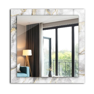 Bedruckter spiegel Bedruckter spiegel Marmor mit Adern