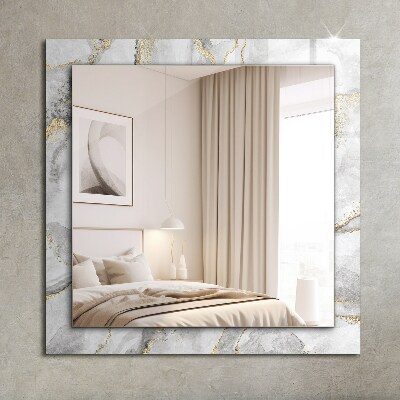Bedruckter spiegel Bedruckter spiegel Marmor mit Adern