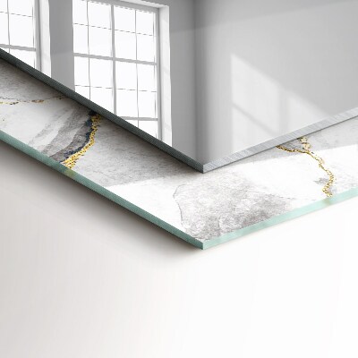 Bedruckter spiegel Bedruckter spiegel Marmor mit Adern
