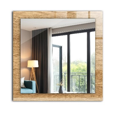 Spiegel mit ornamenten Spiegel mit ornamenten Holz mit Textur