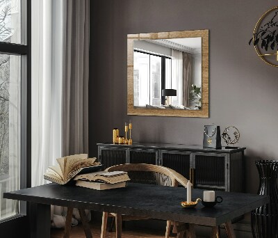 Spiegel mit ornamenten Spiegel mit ornamenten Holz mit Textur