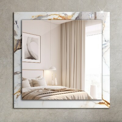 Spiegel mit motivdruck Spiegel mit motivdruck Marmor mit Adern