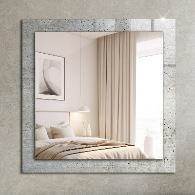 Spiegel mit ornamenten Spiegel mit ornamenten Rissige Betonwand