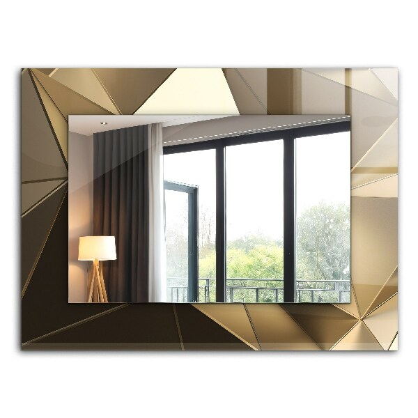 Spiegel mit aufdruck Spiegel mit aufdruck Geometrische Formen