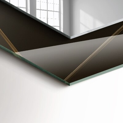 Spiegel mit aufdruck Spiegel mit aufdruck Geometrische Formen