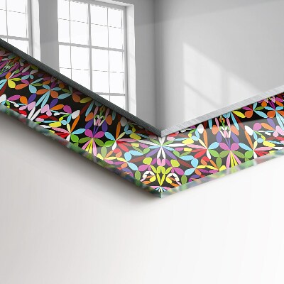 Bedruckte spiegel Bedruckte spiegel Buntes Mandala-Muster