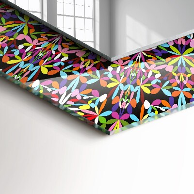 Bedruckte spiegel Bedruckte spiegel Buntes Mandala-Muster