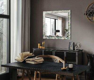 Spiegel mit motivdruck Spiegel mit motivdruck Florales Aquarellmuster