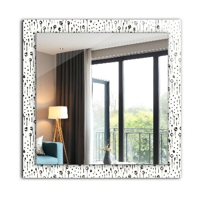 Spiegel mit aufdruck Spiegel mit aufdruck Minimalistische Natur