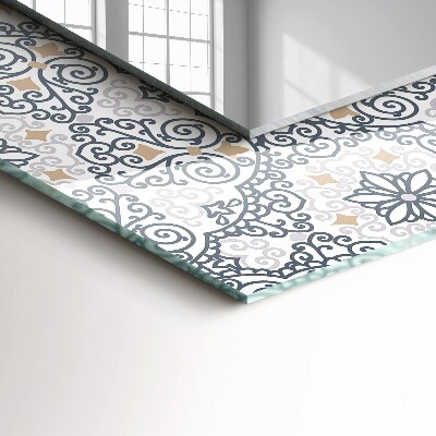 Spiegel mit aufdruck Spiegel mit aufdruck Kachelmuster Ornamente