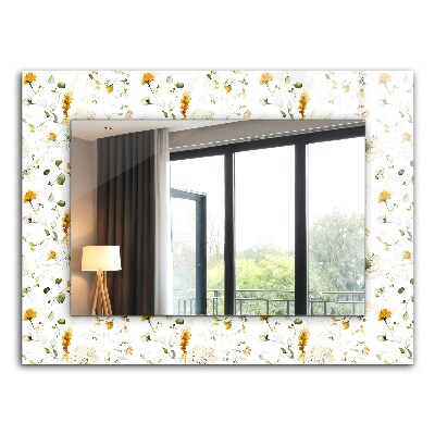 Spiegel ornament Spiegel ornament Blatt-Blumen-Muster