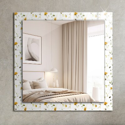 Spiegel ornament Spiegel ornament Blatt-Blumen-Muster